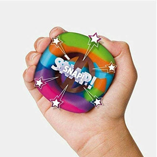 Sensory Fidget Toy - The Rainbow Hand Snapper fiddle toy is one of our most popular stimming toys.