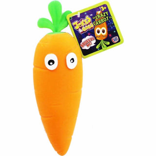 Our carrot stress toy is like a stress ball but in the shape of a bright orange carrot.