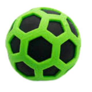Green Hex-Mesh Squeezy Stress Ball – Colour-Changing Sensory Toy