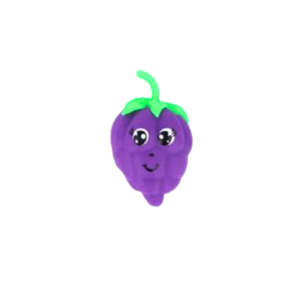 Purple grapes squishy stress toy – sensory fidget ball ideal for children with additional needs