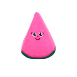Pink melon squishy toy – stretchy fruit stress ball for calming hands and reducing anxiety