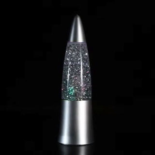 Playlearn light up toy Sensory Light Shake and Shine Glitter LED Lamp - Silver Base 5015931000925