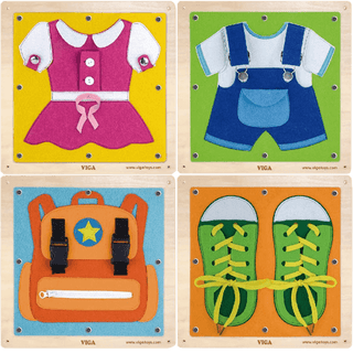 Viga sensory wall Sensory Wall Getting Dressed 6934510516284