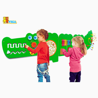 Viga sensory wall Viga Sensory Wall Crocodile 6934510503468