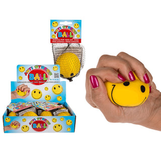 Collection of stress toys including stress balls
