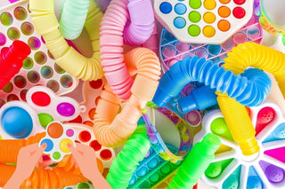 Range of sensory fidget toys designed for autism and ADHD support
