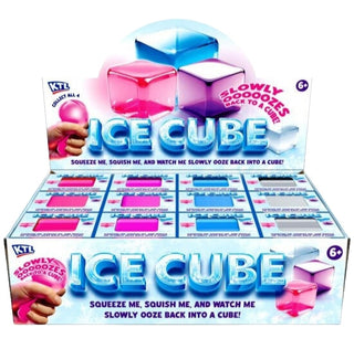 ice cube fidget stress ball for autism ADHD and sensory needs