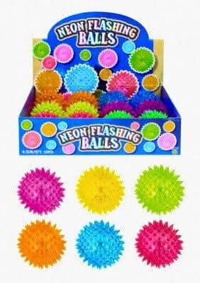 Sensory light up ball glowing toy for stress relief and sensory play
