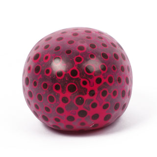 sensory bead ball in red