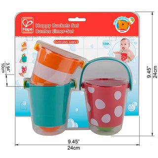 Hape bath toy Hape Happy Buckets Bath Toy 6943478016880