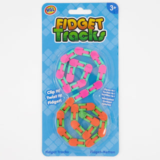 HGL Fidget toy Pink/Green/Orange Wacky Tracks
