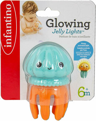 Infantino bath toy Blue Infantino Glowing Jelly Light Bath Toy 0773554050004