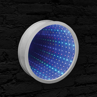 Infinity mirror light sensory toy for calming visual stimulation for kids