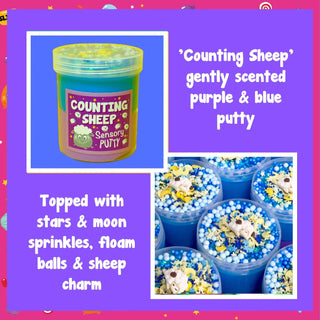 Slime Party UK Putty Slime Sensory Putty - Counting Sheep 5065011215527