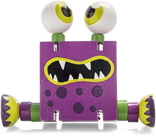 Tobar Fidget toy Purple Wooden Flexi Monsters Fidget Toy
