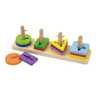 Viga wooden toy Maze Puzzle Wooden Toy Shape Sorter 06934510509682