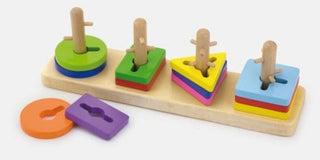 Viga wooden toy Maze Puzzle Wooden Toy Shape Sorter 06934510509682