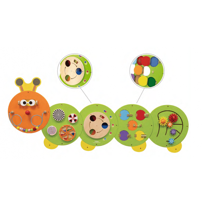 Sensory Wall Caterpillar Toy – Playinc